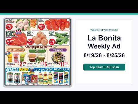 Labonita Weekly Ad