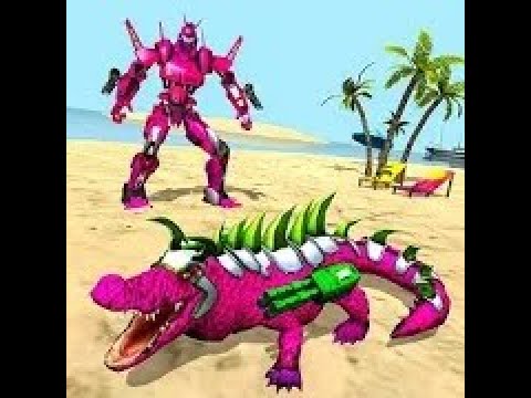 Real Robot Crocodile Simulator- Robot transform