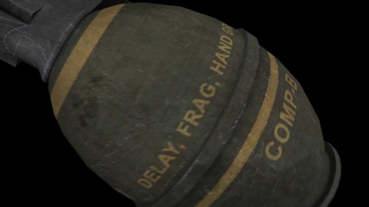 M26 Grenade 3D