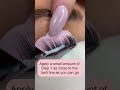 Lash V Step By Step Tutorial How To Use Lash Lifting Kit With Lami Lift Balm Perfect Lash Lift
