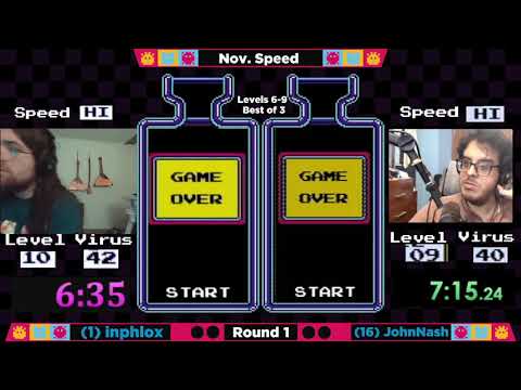 DrMC Speed Monthly November 2021 - inphlox vs. JohnNash4th - Round 1