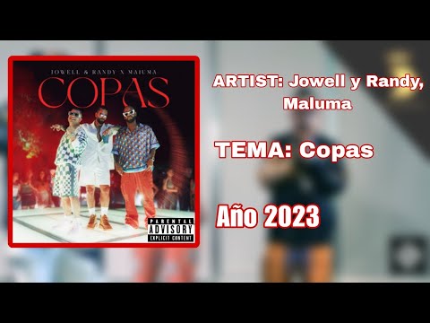 Jowell y Randy, Maluma - Copas [Official Audio]
