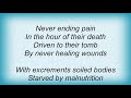 Sodom - Never Healing Wound Lyrics