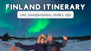 My 1 Week FINLAND ITINERARY from INDIA w/ Budget, Tips, Transportation, Accommodation &amp;amp; More