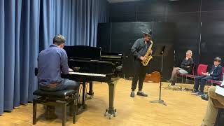 Sandu Blues by Clifford Brown on the Saxaphone.