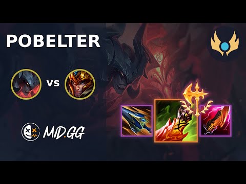 MID.GG: [ Pobelter ] Aatrox JUNGLE vs Jarvan IV | NA CHALLENGER | LOL Season 2025