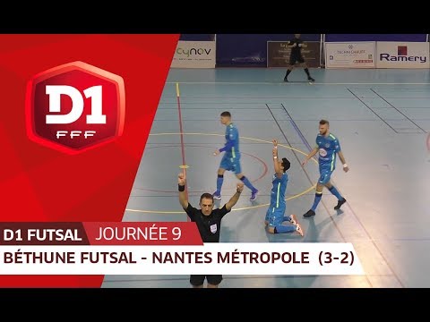J9 : Béthune Futsal - Nantes Métropole  (3-2), le résumé