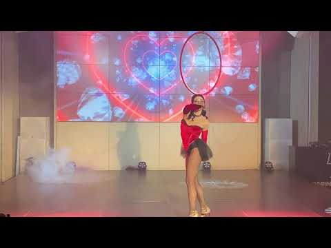 Diamonds Are a girls best Friend. Aerial Lyra act.