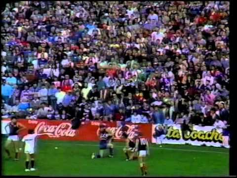 Round 22 1987 - Footscray vs Melbourne