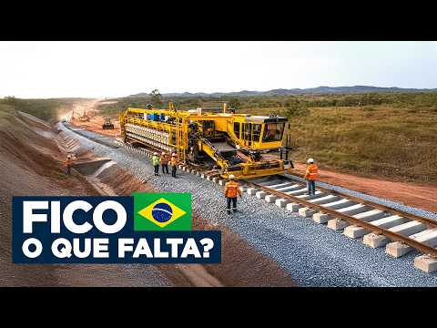 FICO: Quanto da Nova Ferrovia do Centro-Oeste Já Está Pronto?