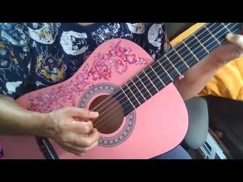38" LOVELY FLORAL HAND-PAINTED PINK CLASSICAL GUITAR image 26