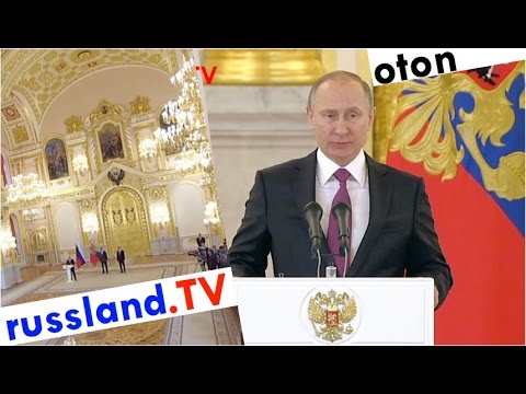 Putin zur internationalen Zusamenarbeit auf deutsch [Video]