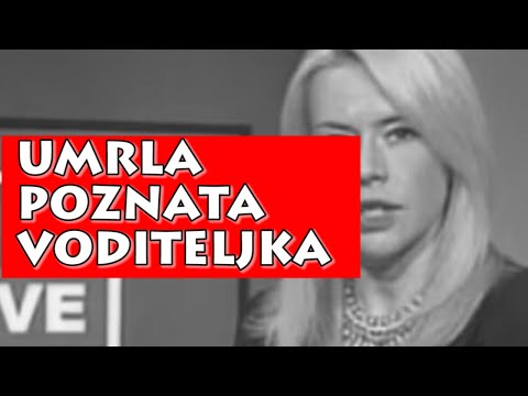 UMRLA POZNATA VODITELJKA! OSTVARILE SE NAJCRNJE SLUTNJE!