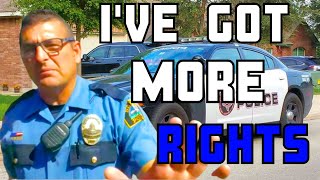 Angry Cop Thinks He Has Extra Rights And Then Does This...