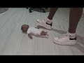 Crushing A Baby Doll In Dirty Alexander McQueens
