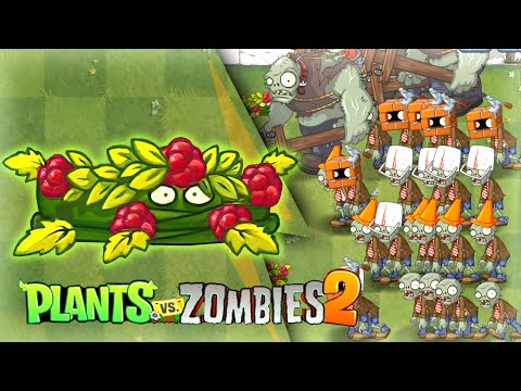 BRAMBLE BUSH Gameplay Power Up Bramble Bush Challenge | Plant Vs Zombies 2 PVZ2