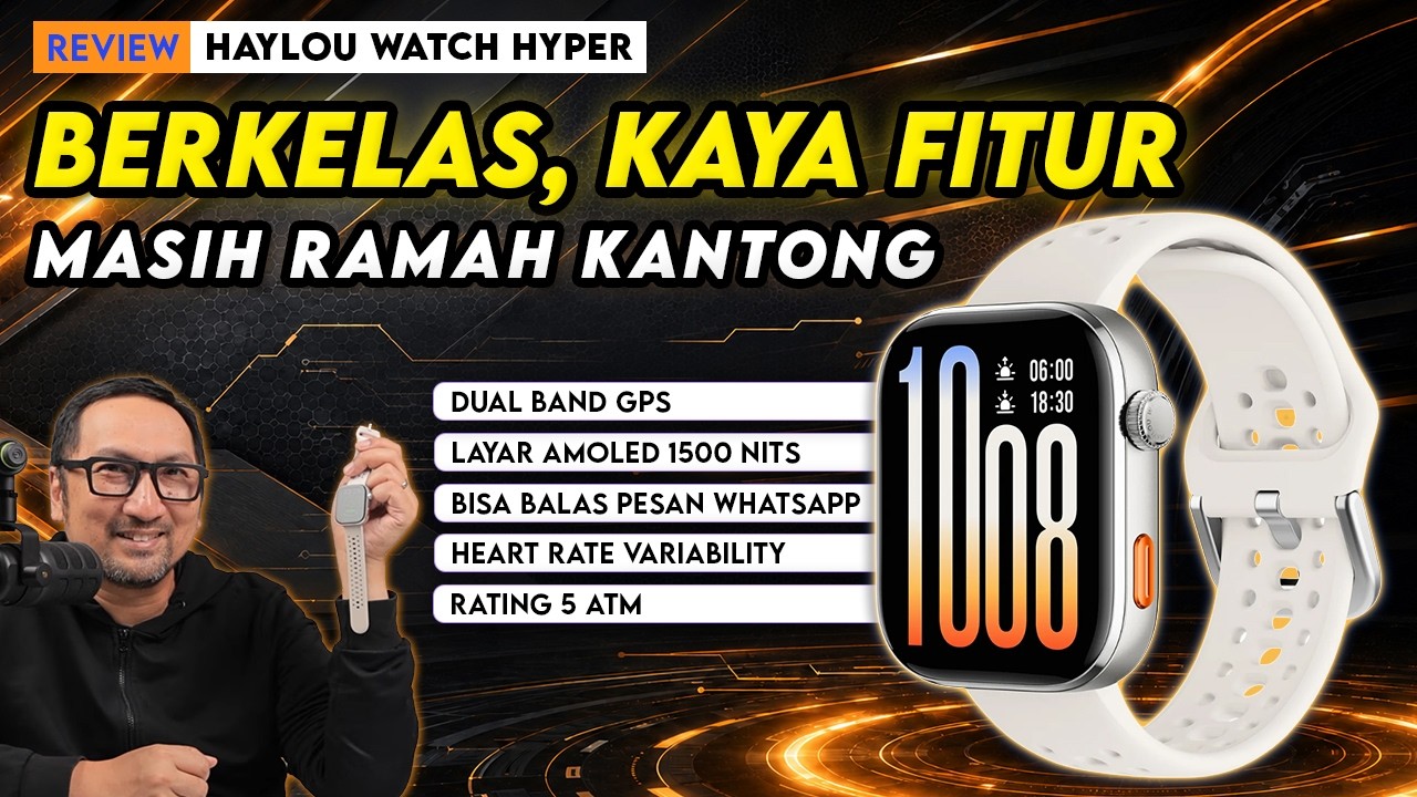 Review Haylou Watch Hyper - Smartwatch Terjangkau Makin Naik Kelas?!