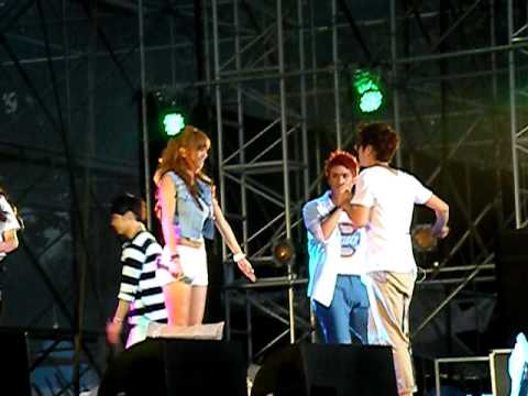 [Fancam] 110814 beast,4minute,G.NA