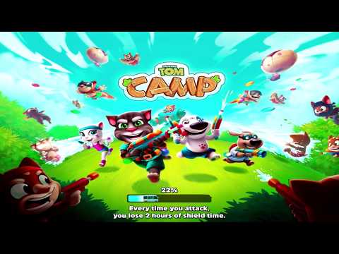 Talking Tom Camp Gameplay Walkthrough Episode 2 l Talking Tom Games For Kids