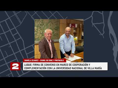 2N CENTRAL I LUQUE  FIRMA DE CONVENIO CON UNVM