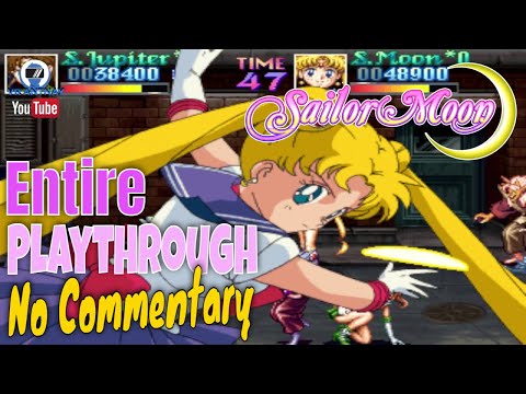 Pretty Soldier Sailor Moon Arcade Playthrough - No Commentary