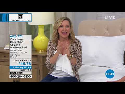 Concierge Collection Cooling Mattress Pad