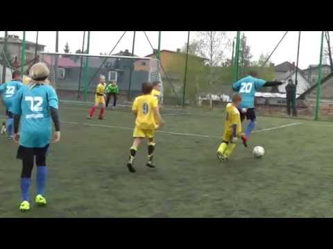 Orbita Bukowno 2005 - KKS Czarni Sosnowiec 2003, mecz ligowy, najciekawsze akcje, bramki