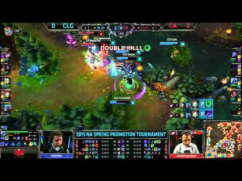 [NA] Doublelift Quadrakill on Tristana NA Spring Promotion Tournament