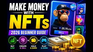 How to Make Money With NFTs in 2026 | Beginner’s Guide to NFT Income