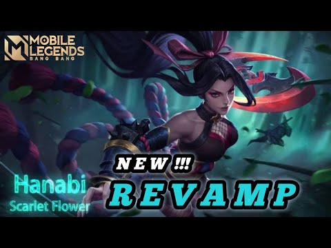 Hanabi Scarlet Flower New Revamp Skill - Mobile Legends Bang-bang