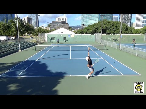 Andre Ilagan vs. Matej Panik HIGHLIGHTS - UTR Flex League Hawaii (Oct) 2020