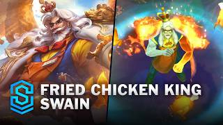 Fried Chicken King Swain Skin Spotlight - Pre-Release - PBE Preview - League of Legends