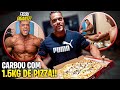 ELE CARBOU COM 1.5KG DE PIZZA E O SHAPE TRANSFORMOU!! *1 dia pro show*