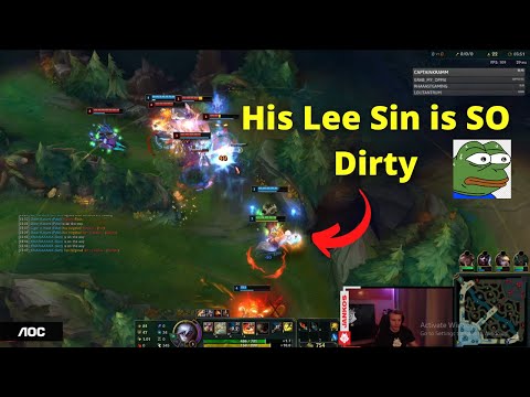 Jankos' Lee Sin is dirty