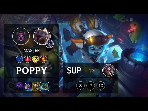 Poppy Support vs Blitzcrank - EUW Master Patch 10.14