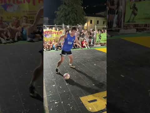 2 skills in the final! 3v3 street football championship 👀 #streetpanna