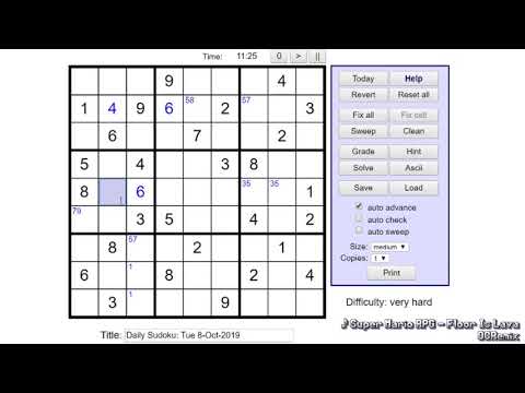 Let's Play Sudoku - 10/8/19