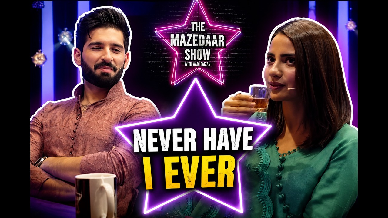 Never Have i ever Ft  Muneeb Butt & Saboor Ali!