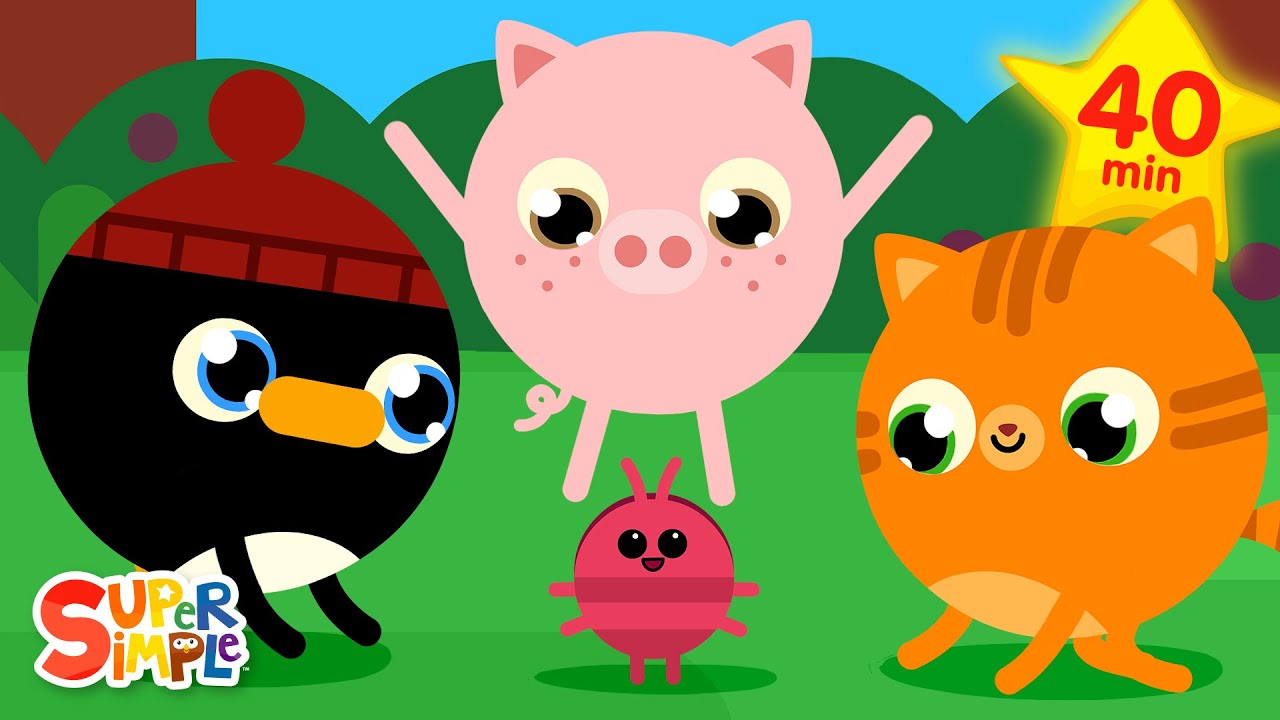 The Roly Poly Roll | + More Kids Songs | Super Simple Songs