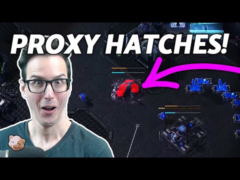 StarCraft 2 - DOUBLE PROXY HATCH BRAIN BREAKER (2-games) | Kaboom Baby #10