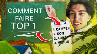 COMMENT FAIRE TOP 1 SUR WARZONE! (JE VOUS EXPLIQUE TOUT!)