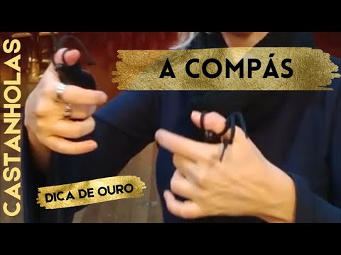 Praticar castanholas a compás - Silvia Canarim