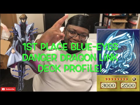 Yu-Gi-Oh! Locals! 1st Place Blue Eyes Danger Dragon Link Deck Profile! | Undefeated! | November 2020