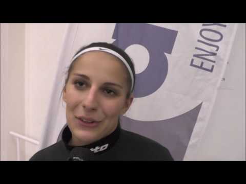 Kirsten Foucart (KRC Genk Ladies) tijdens  6de Indoortornooi in Genk op 26.12.2016