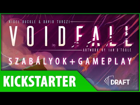 Voidfall (KS preview) szabályok+gameplay - :: DRAFT :: Társasjáték vlog