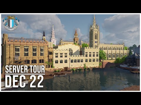 A Tour of The Best Minecraft Victorian Towns - End of Year Server Showcase