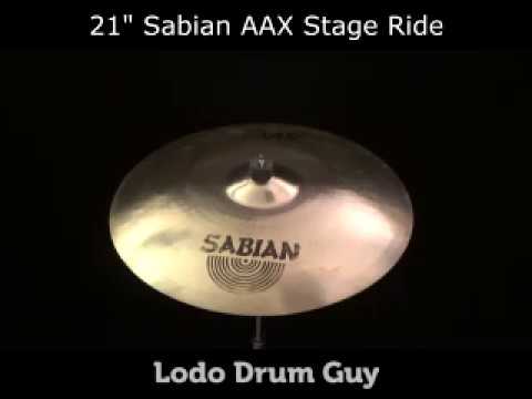 SOLD OUT 21" Sabian AAX Stage Ride Cymbal