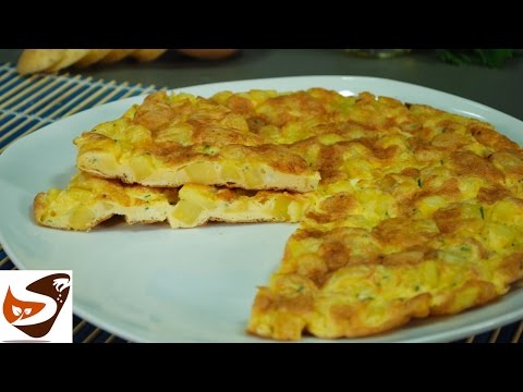 Ricetta frittata di patate, in padella e al forno - secondi piatti veloci (potato omelette recipe)