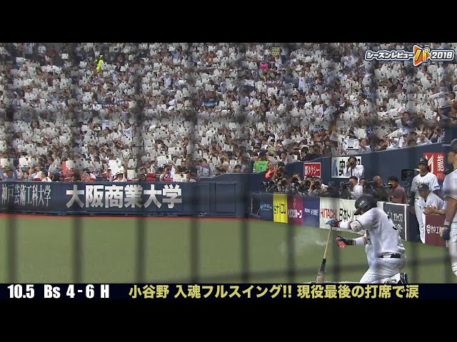 バファローズ シーズンレビュー 2018