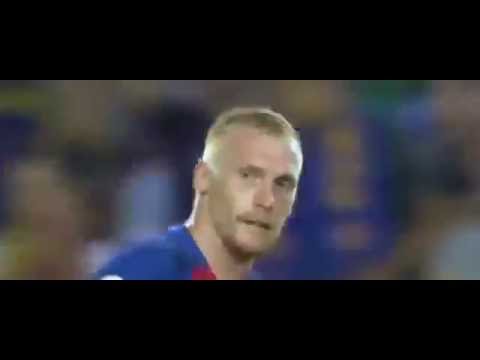 Jeremy Mathieu Goal Barcelona vs Alaves 1-1